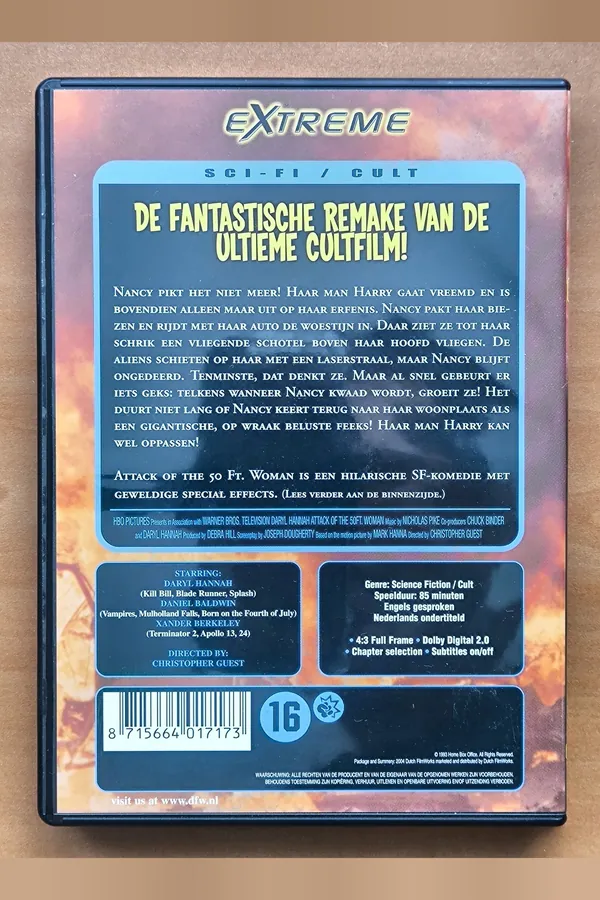 Attack of the 50 Ft. Woman – achterkant