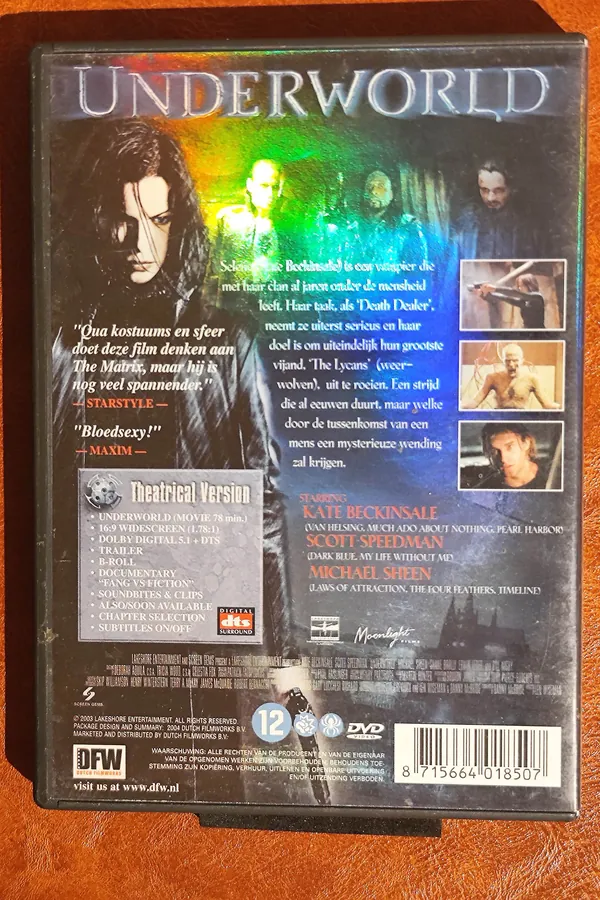 Underworld – achterkant