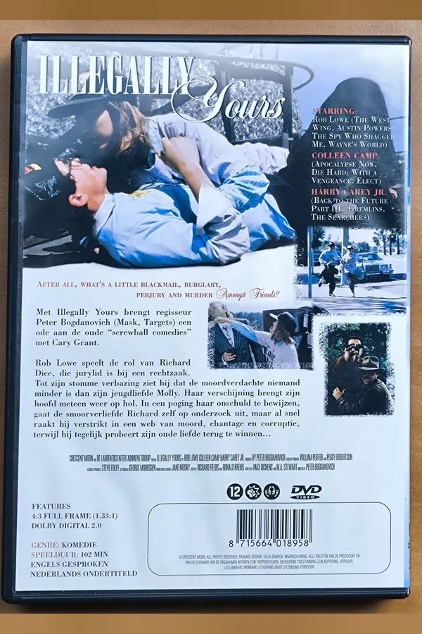 Illegally Yours – achterkant