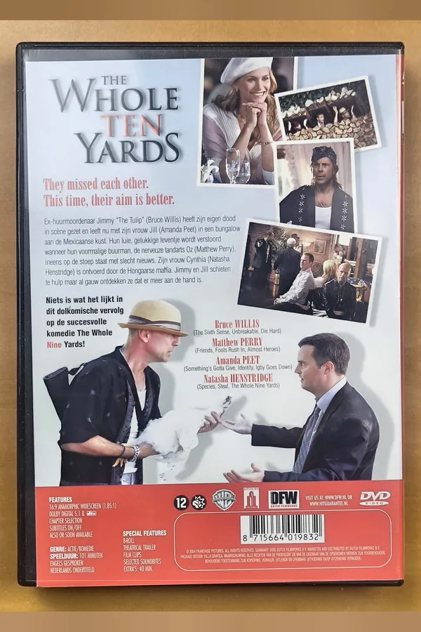 The Whole Ten Yards – achterkant