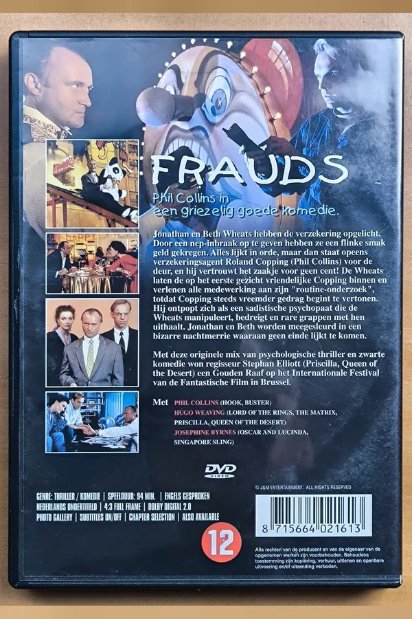 Frauds – achterkant