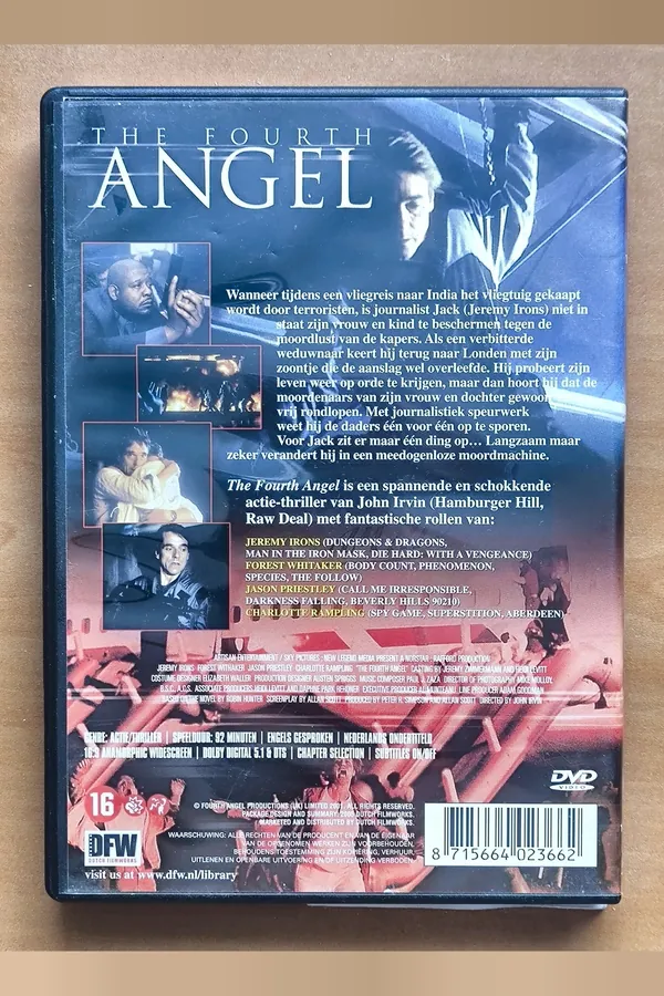 The Fourth Angel – achterkant