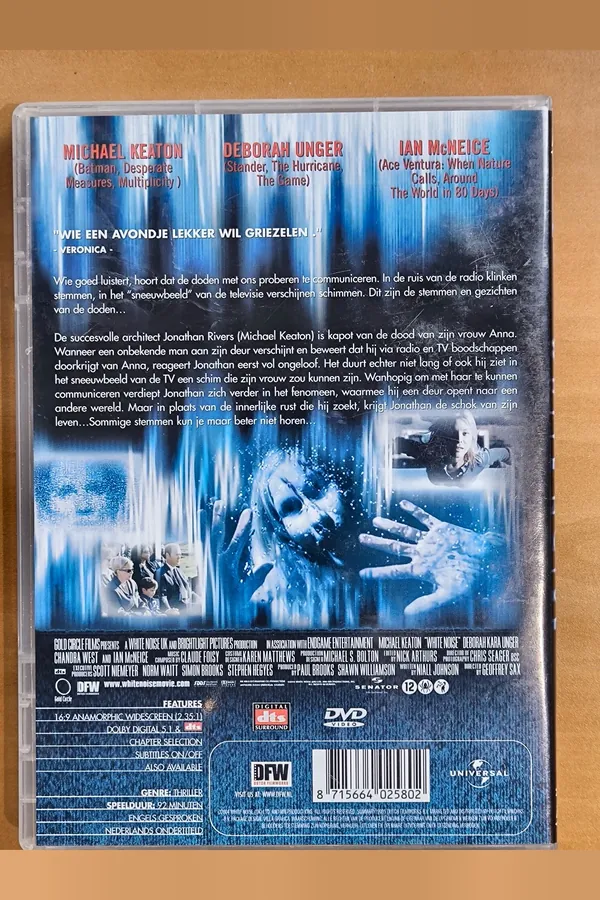 White Noise – achterkant