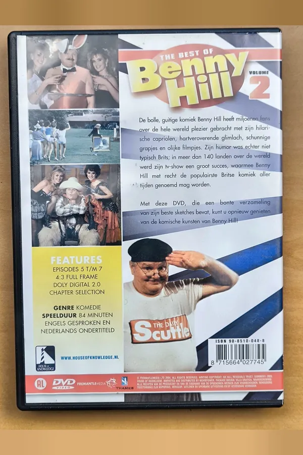 The Best of Benny Hill: Volume 2 – achterkant