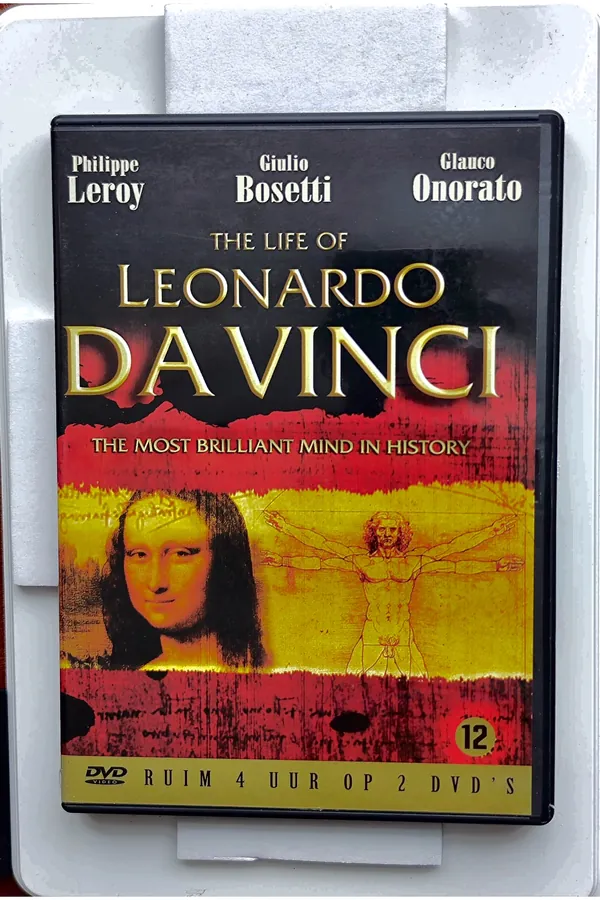 La vita di Leonardo da Vinci – voorkant