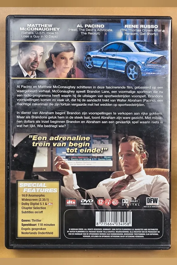 Two for the Money – achterkant