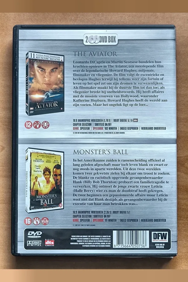 The Aviator / Monster’s ball – achterkant