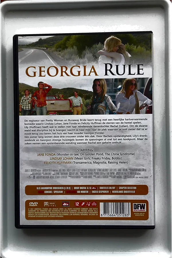 Georgia Rule – achterkant