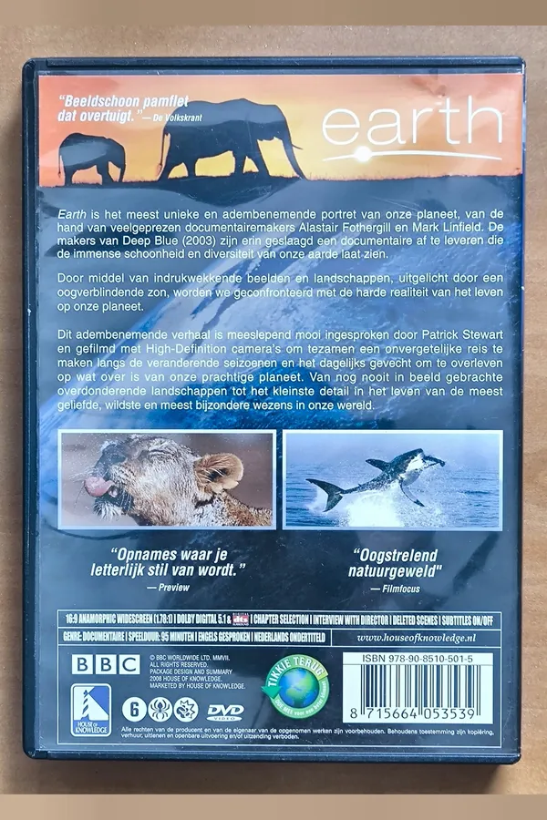 Earth – achterkant