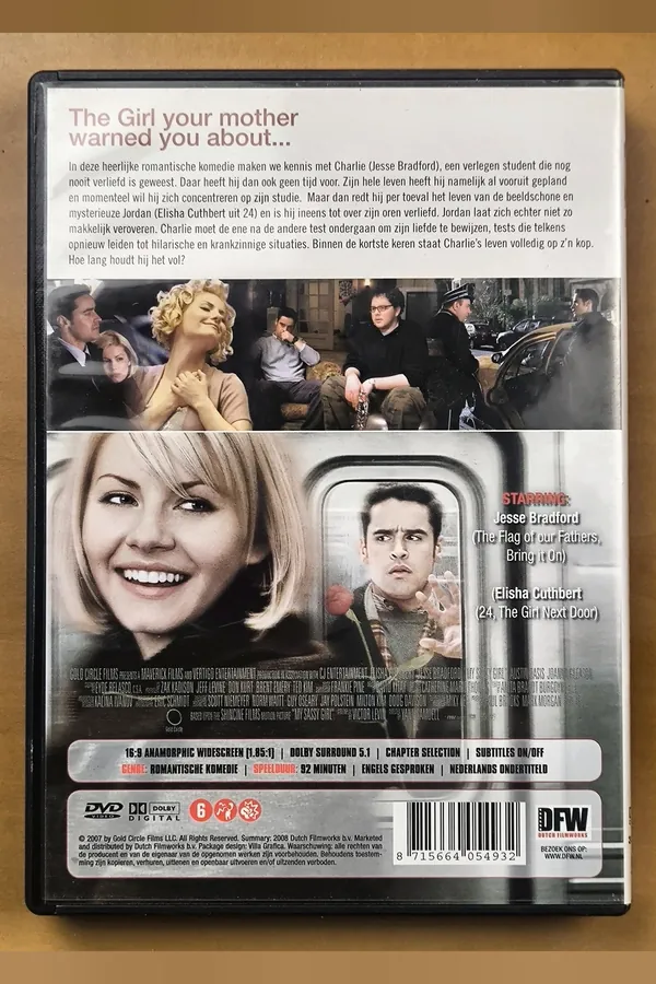My Sassy Girl – achterkant