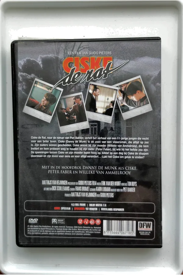 Ciske the Rat – achterkant