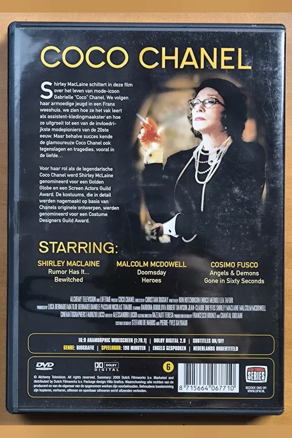 Coco Chanel – achterkant