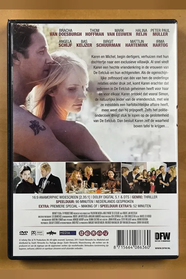 The Dinner Club – achterkant