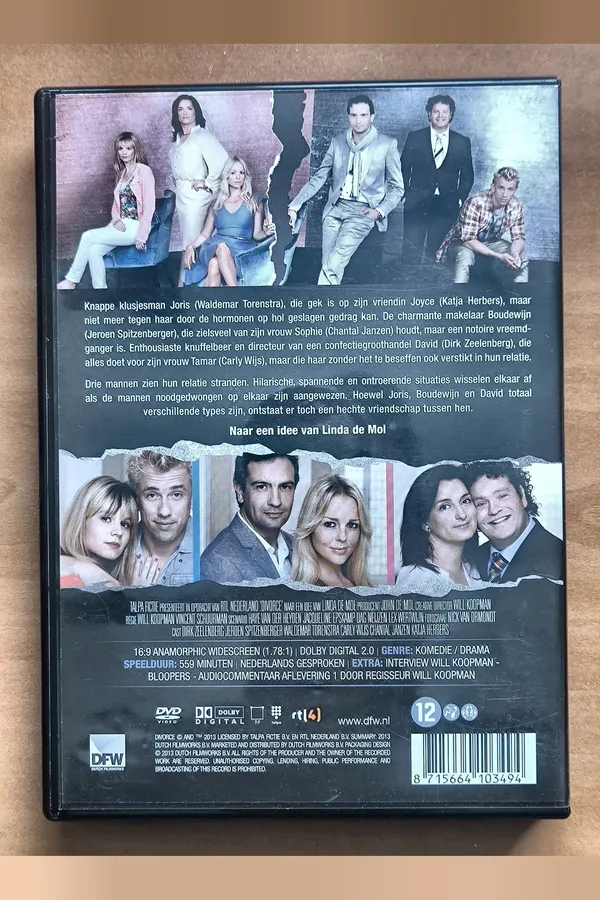 Divorce: Season 1 – achterkant