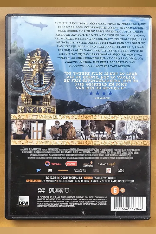 Dummie the Mummy and the Sphinx of Shakaba – achterkant