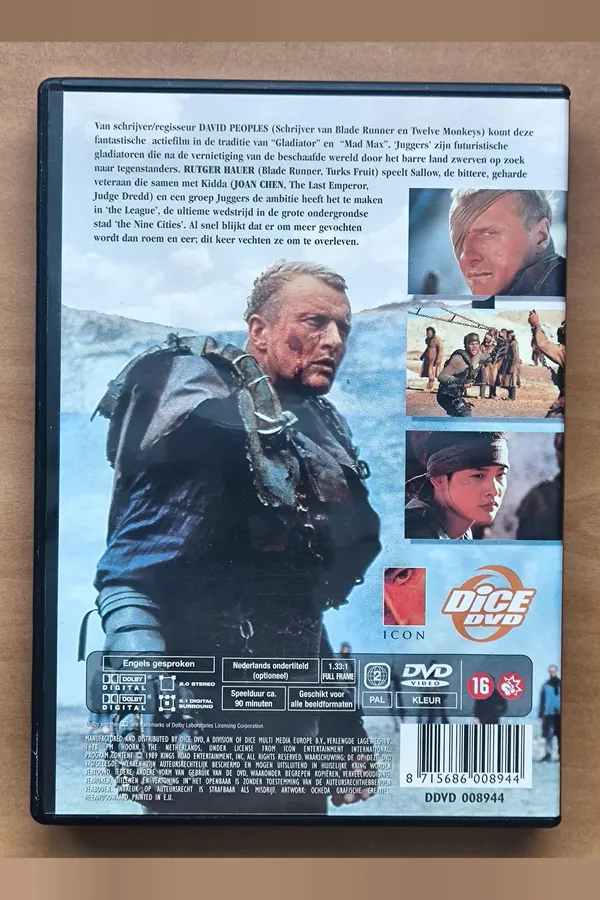 The Blood of Heroes – achterkant