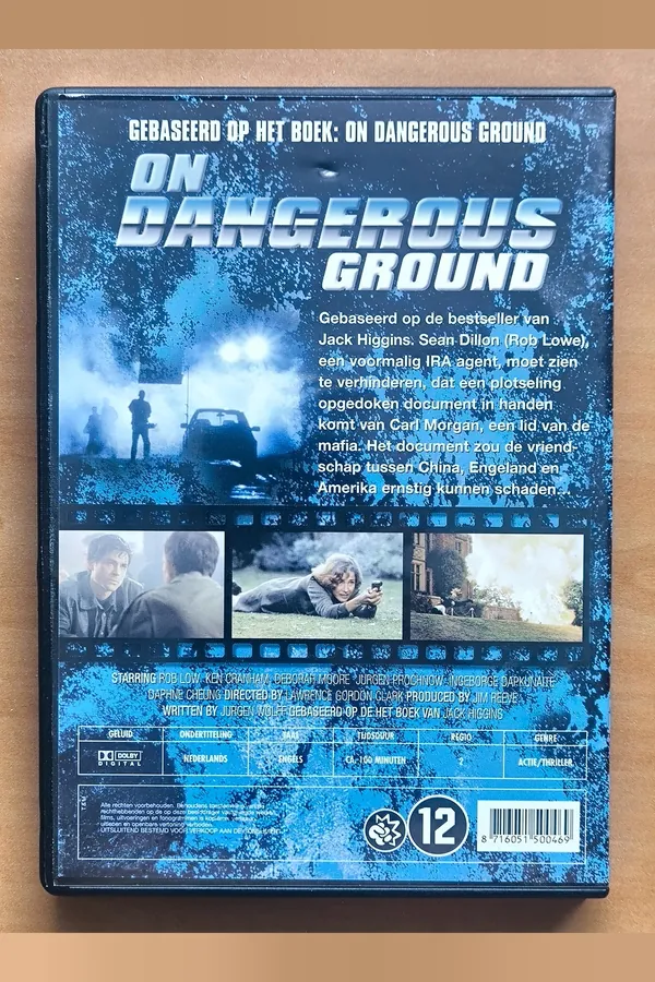 On Dangerous Ground – achterkant