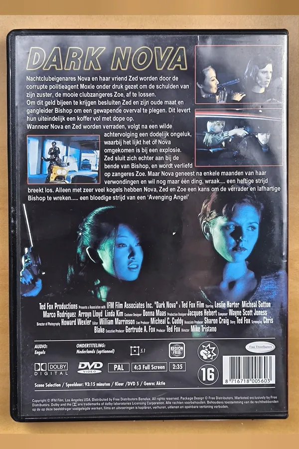 Dark Nova – achterkant