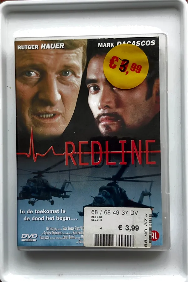 Deathline Redline – voorkant