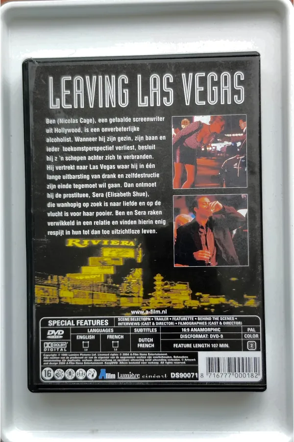 Leaving Las Vegas – achterkant