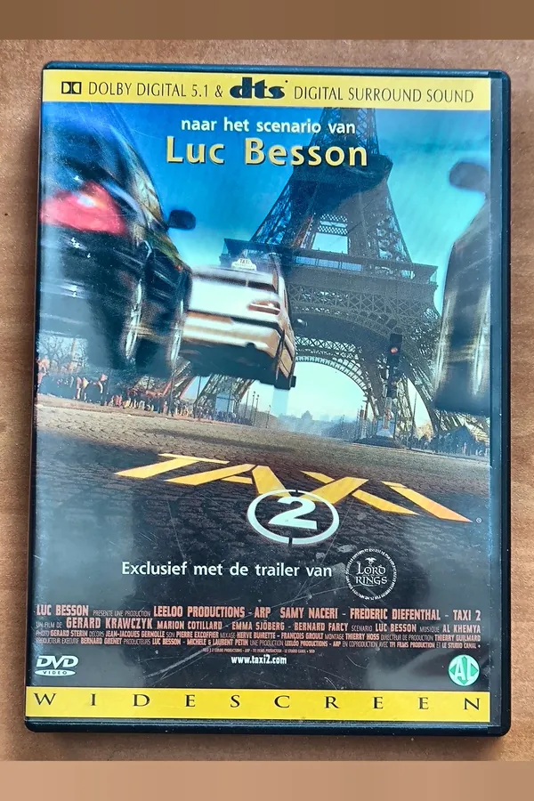 Taxi 2 – voorkant