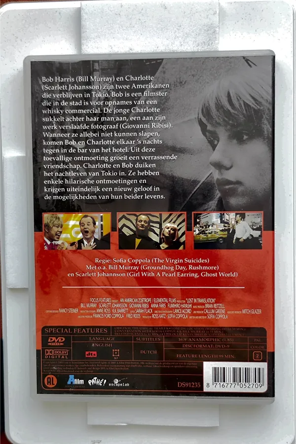 Lost in Translation – achterkant