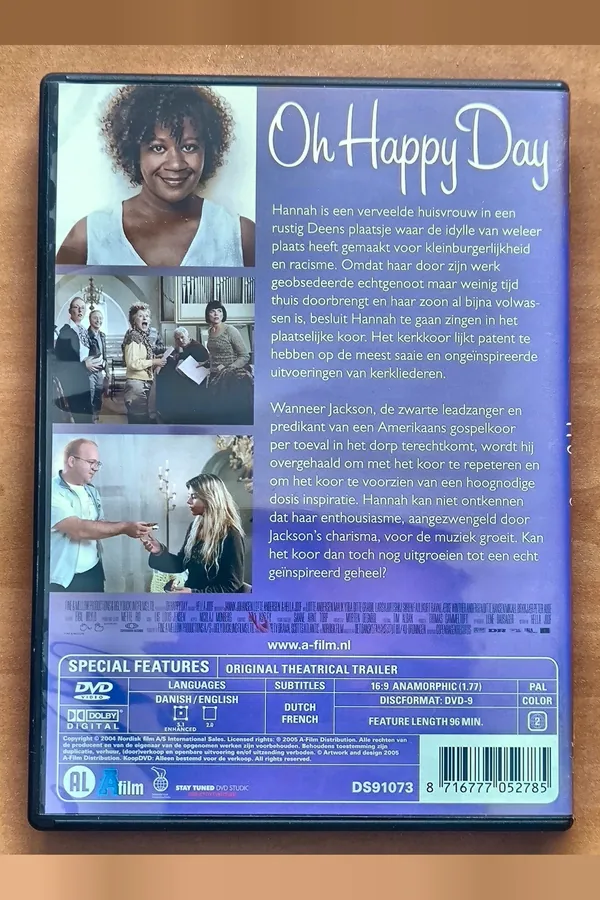 Oh Happy Day – achterkant