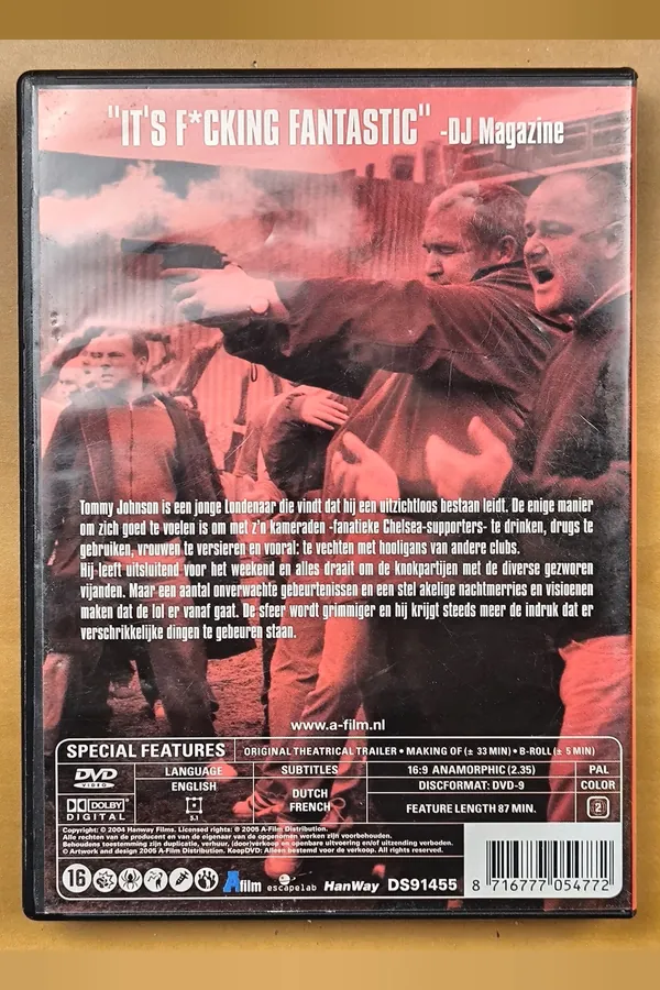 The Football Factory – achterkant