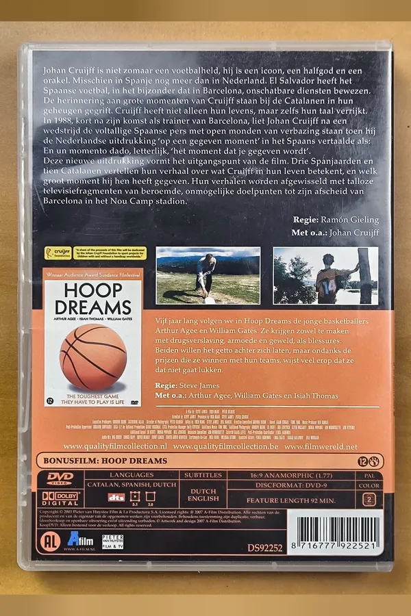 Hoop Dreams – achterkant