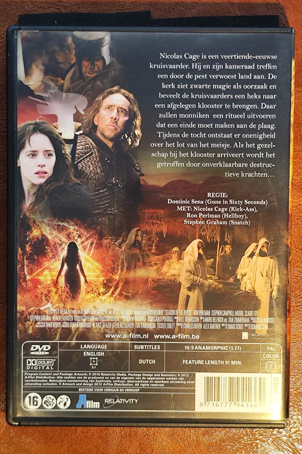 Season of the Witch – achterkant