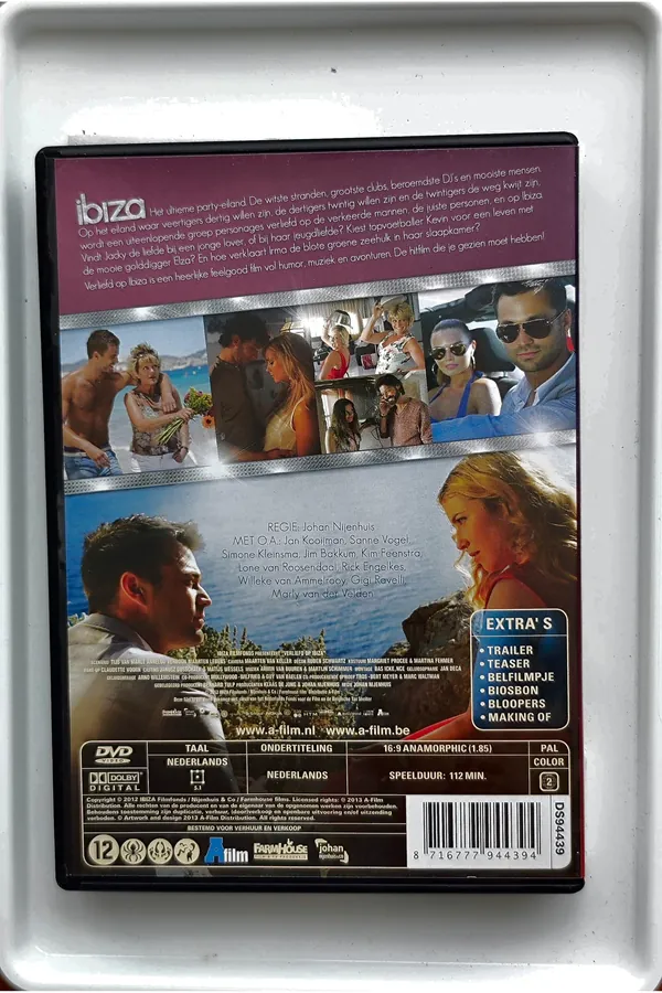 Verliefd op Ibiza – achterkant