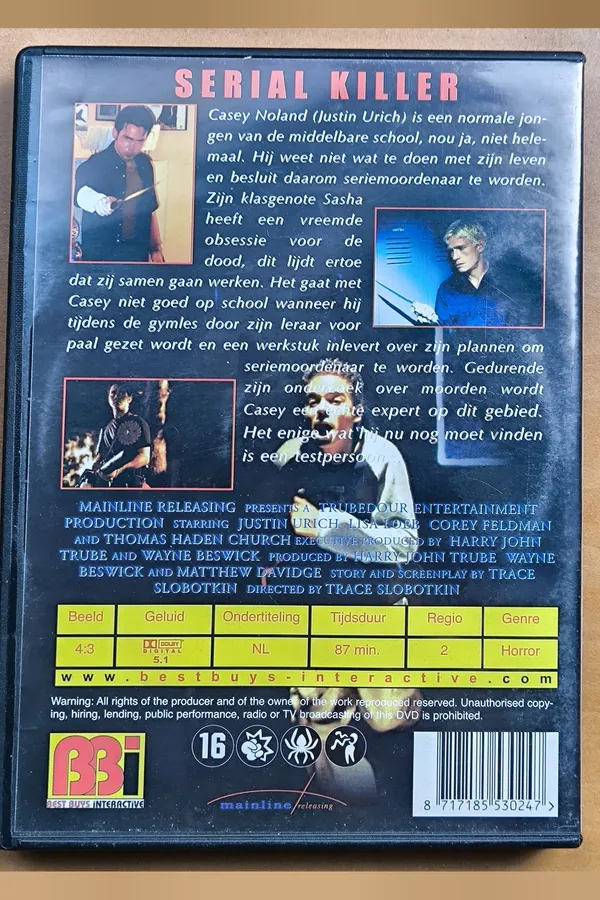 Serial Killing 4 Dummys – achterkant