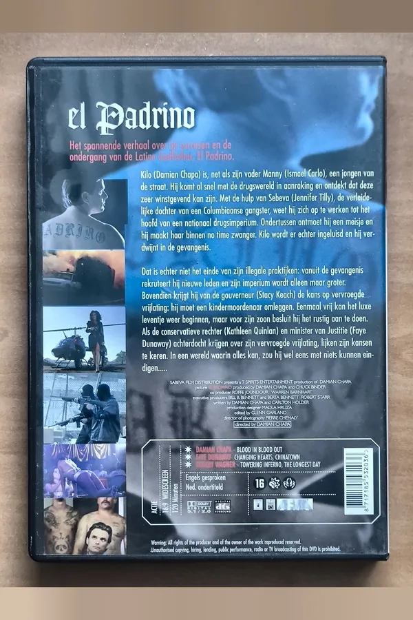 El padrino – achterkant