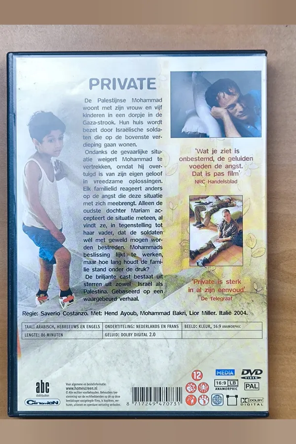 Private – achterkant