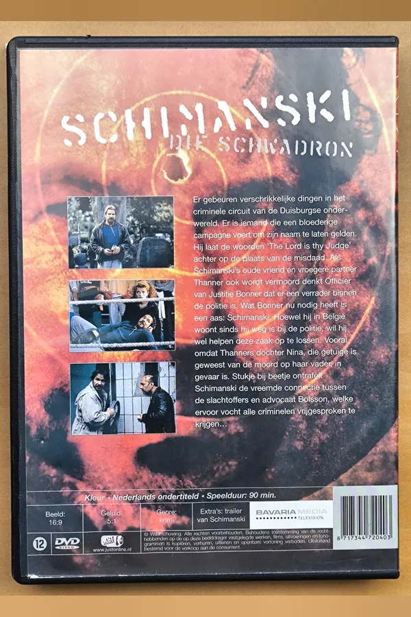 Schimanski: Die Schwadron – achterkant
