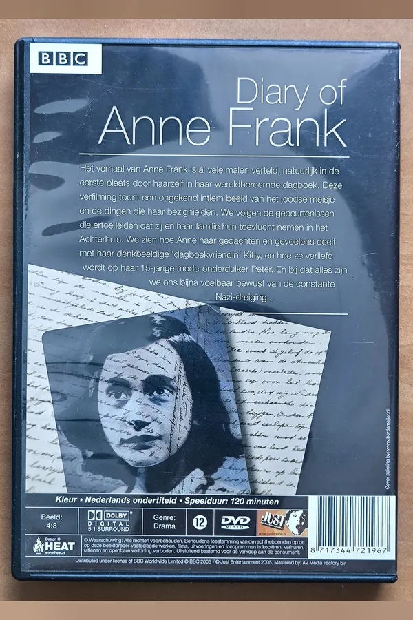 The Diary of Anne Frank – achterkant