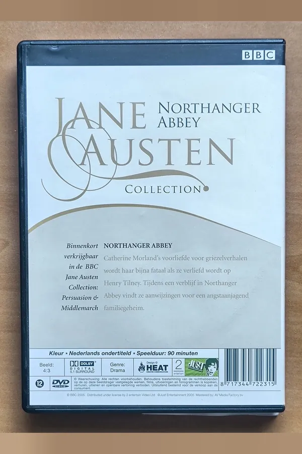 Northanger Abbey – achterkant