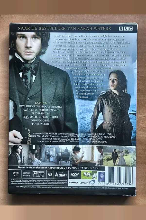Fingersmith – achterkant