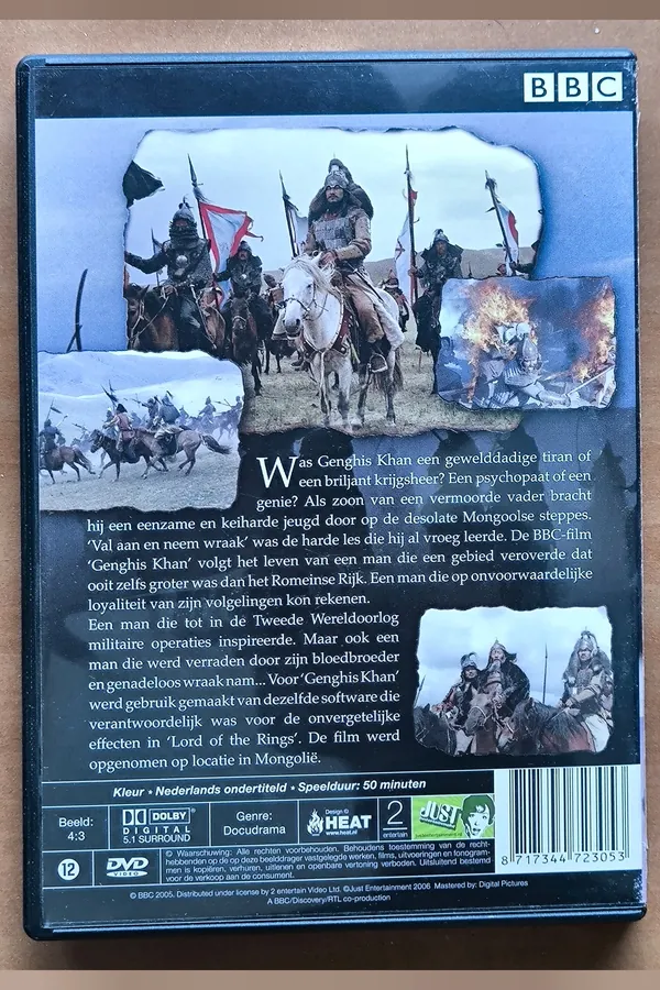 Genghis Khan – achterkant