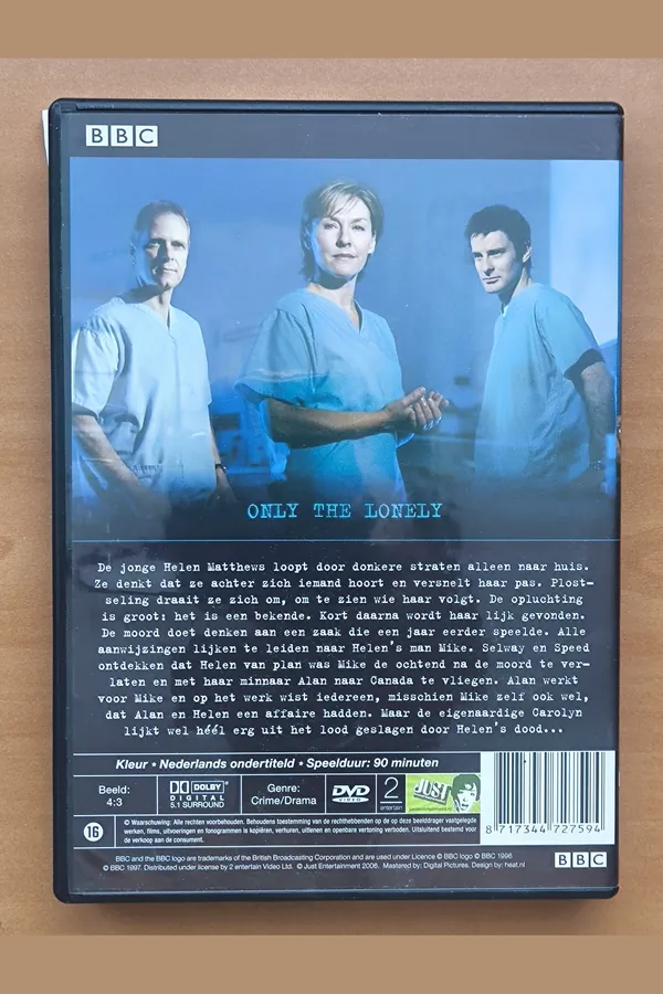 Silent Witness: Only the Lonely – achterkant