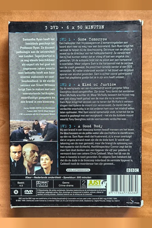 Silent Witness: Series 4 – achterkant