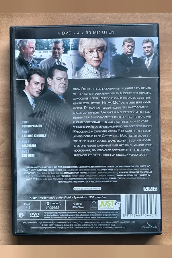 Dalziel And Pascoe: Season 2 – achterkant