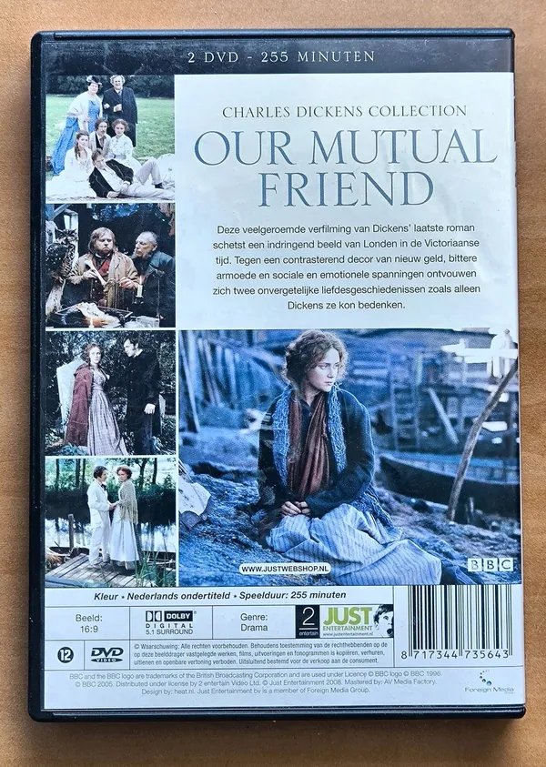Our Mutual Friend – achterkant