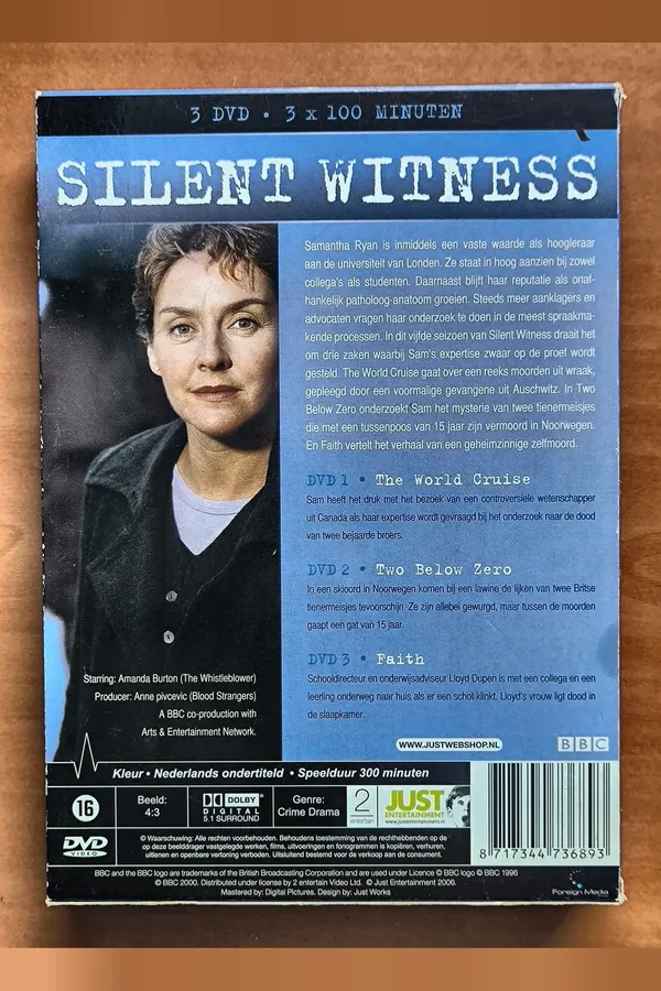 Silent Witness: Series 5 – achterkant
