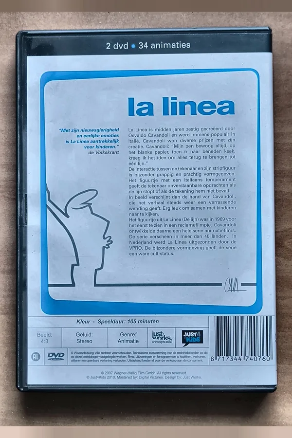 La Linea: Season 1 – achterkant
