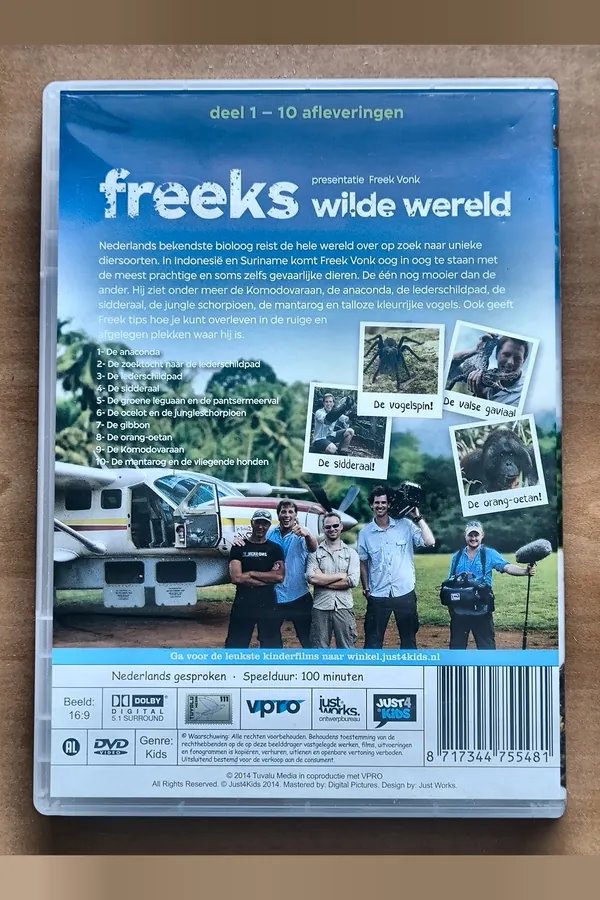 Freeks Wilde Wereld 1 – achterkant