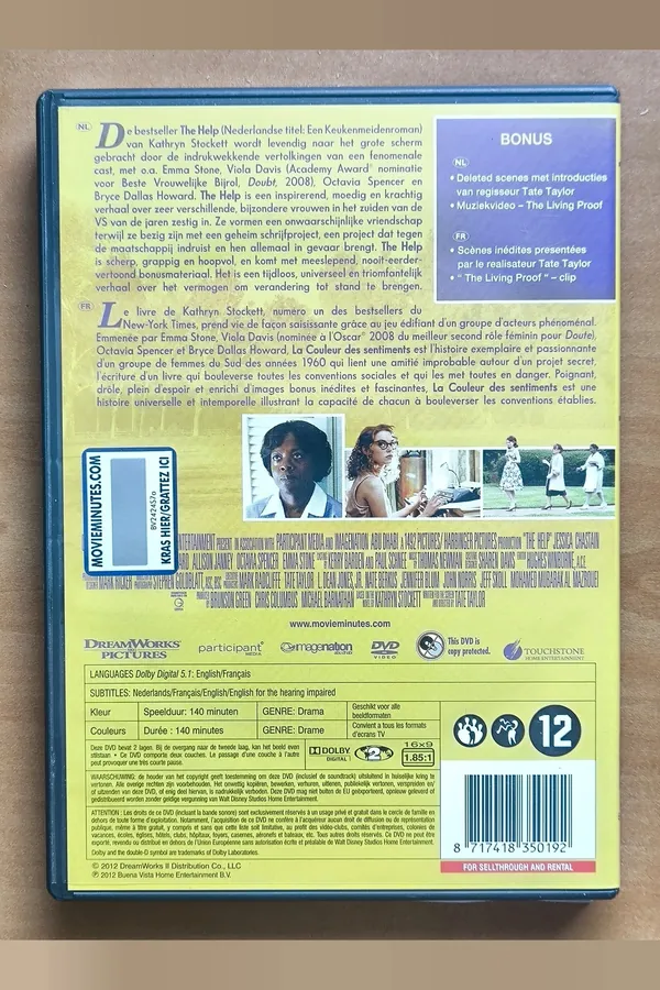 The Help – achterkant