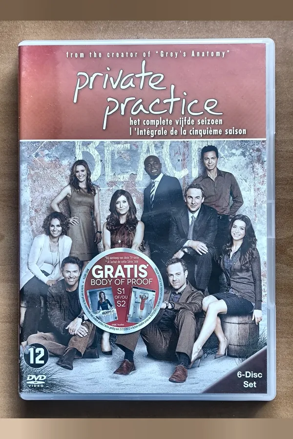 Private Practice: Season 5 – voorkant
