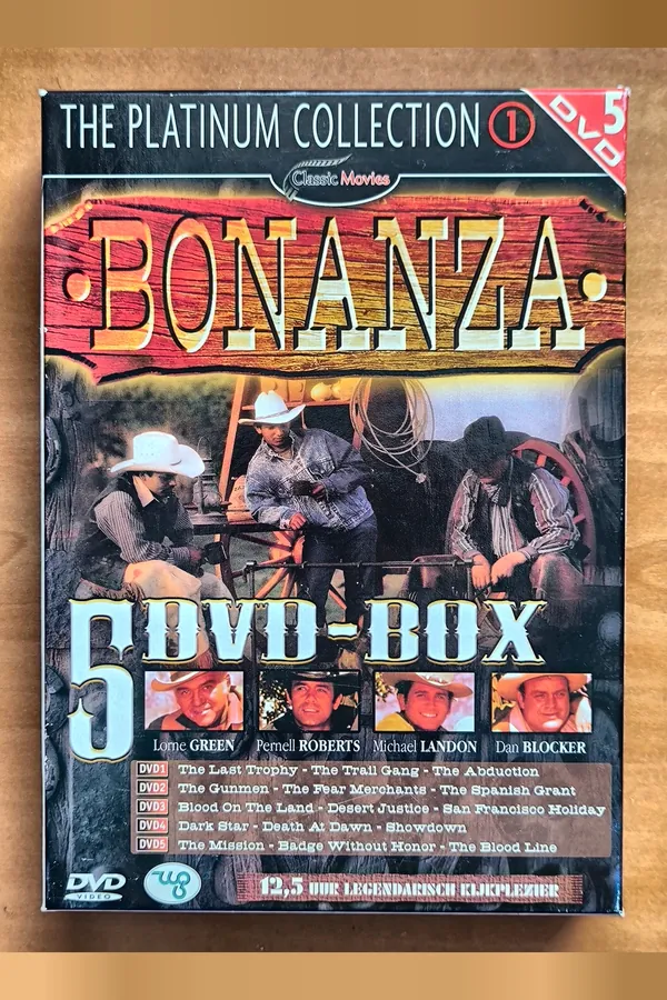 Bonanza: The Platinum Collection 1 – voorkant