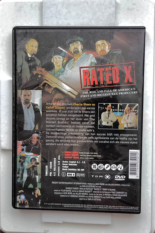 Rated X – achterkant
